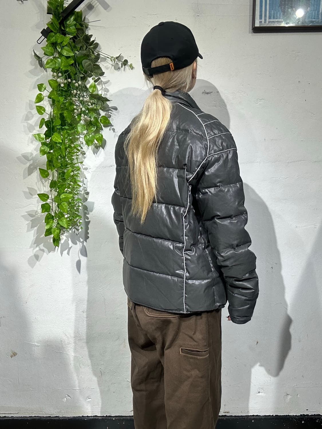 아르마니 그레이 다운 푸퍼 패딩  상품이미지3