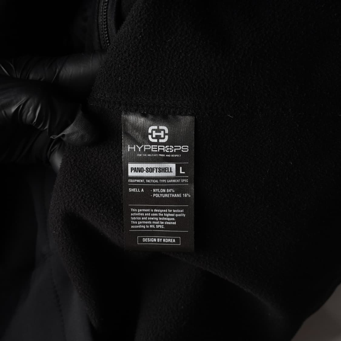 하이퍼옵스 블랙 택티컬 소프트쉘 자켓 L 상품이미지7