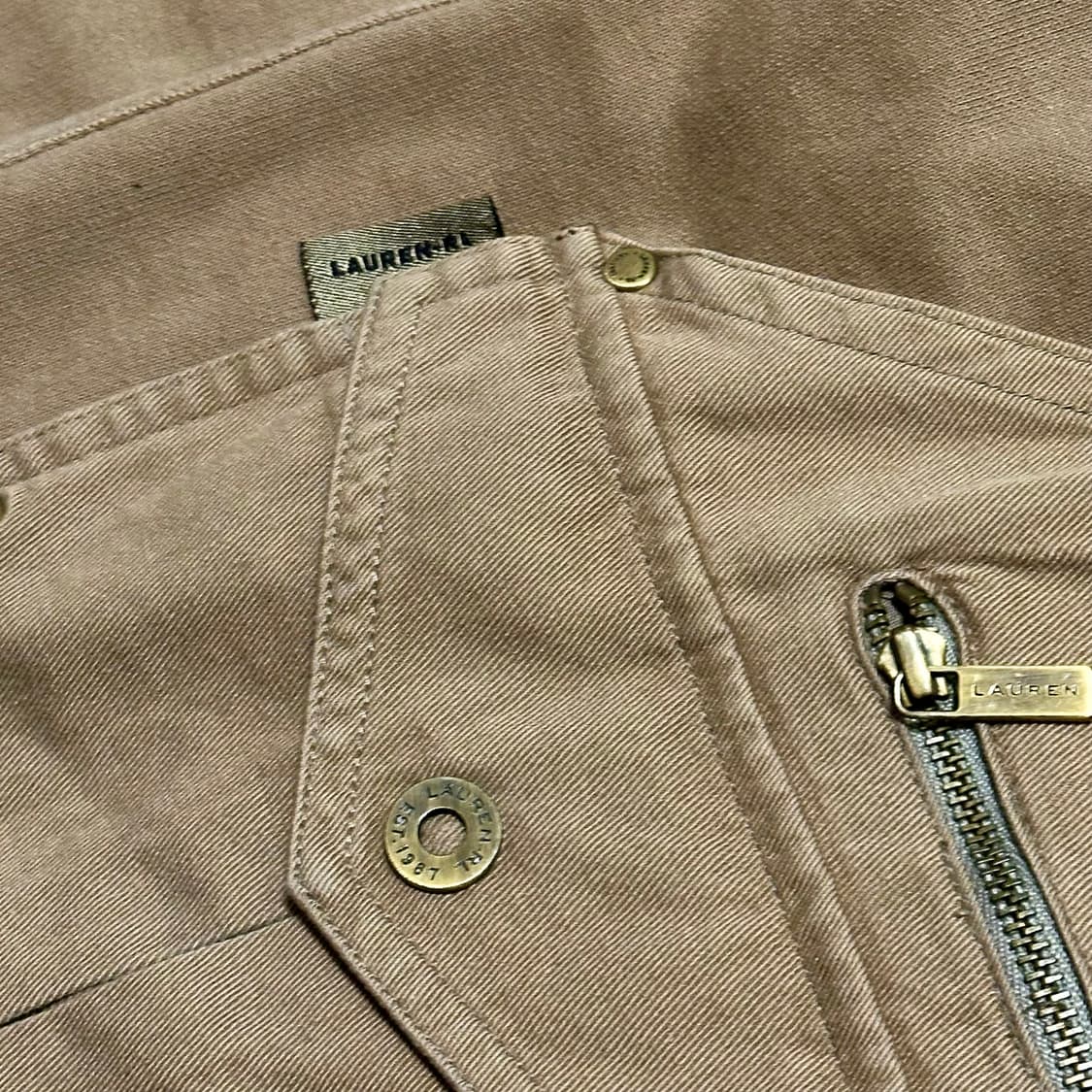 00s 로렌 랄프로렌 택티컬 후드집업 상품이미지7