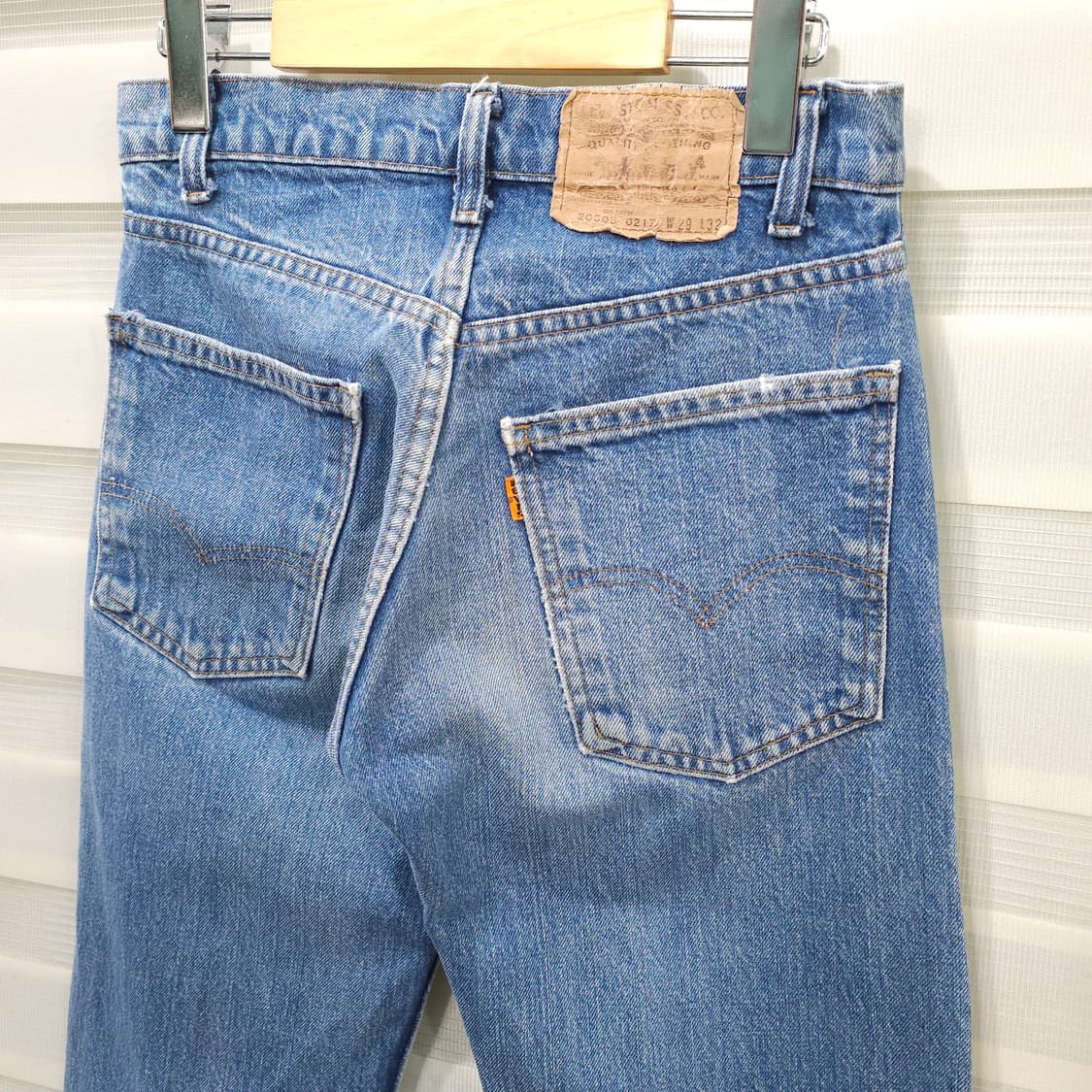 80s 리바이스 20503 0217 빈티지 데님팬츠- 27-28정도 상품이미지2