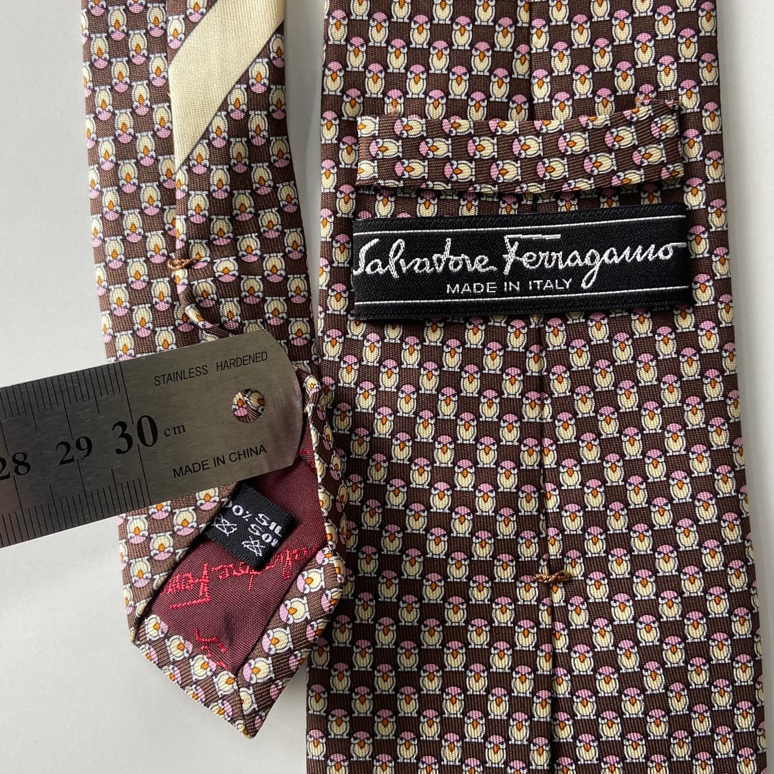 페레가모(Ferragamo) 명품 정품 넥타이  상품이미지7