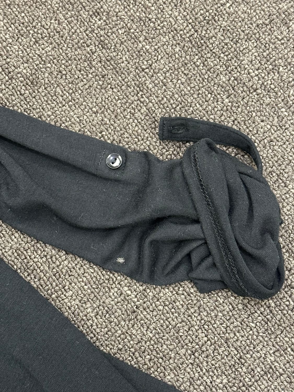 M)Japanese vintage 여성 체크 레이스 레이어드 롱슬리브 상품이미지7