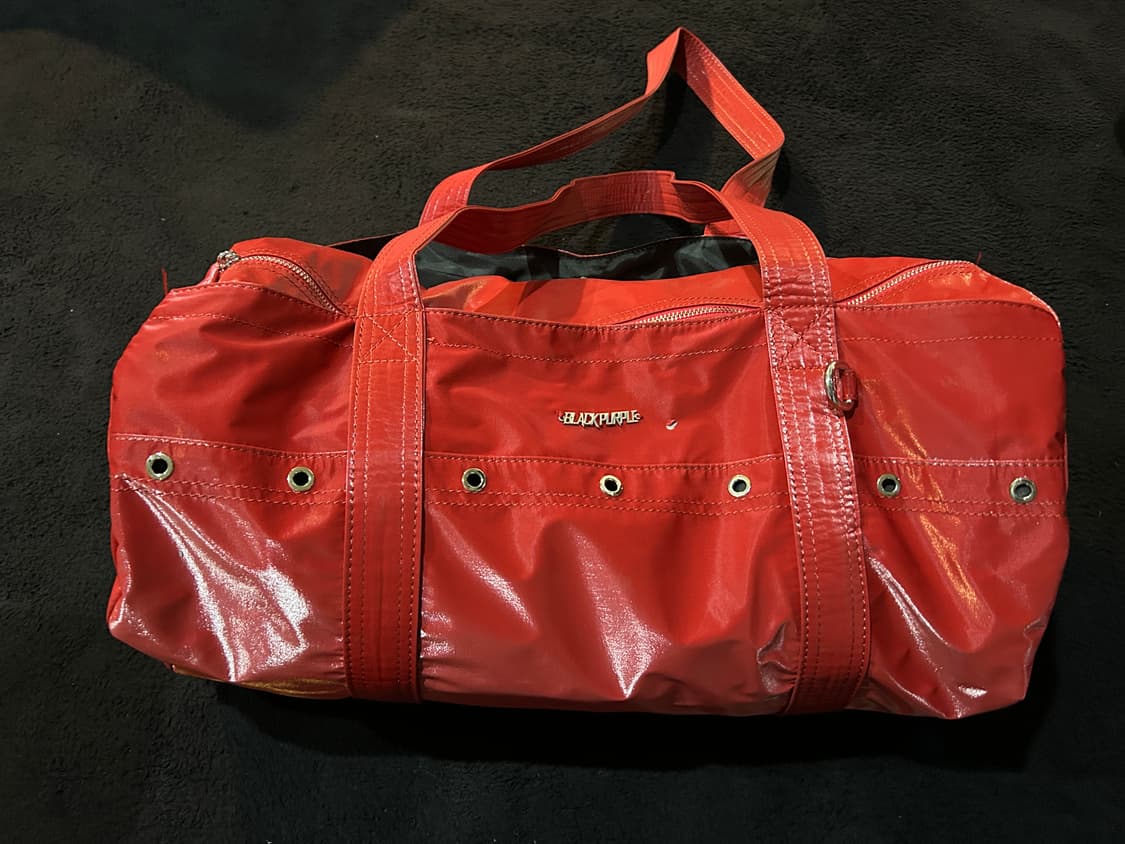 Blackpurple 블랙퍼플 레드 보스턴백 상품이미지1