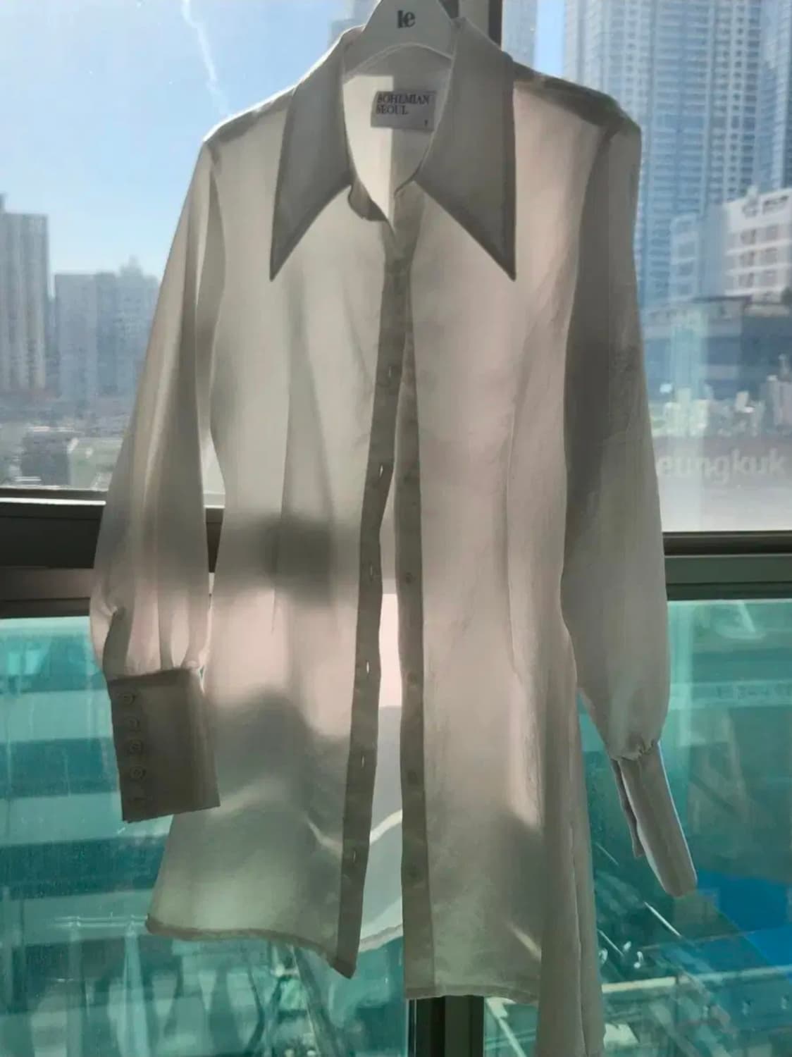 보헤미안서울 실크 원피스 상품이미지1