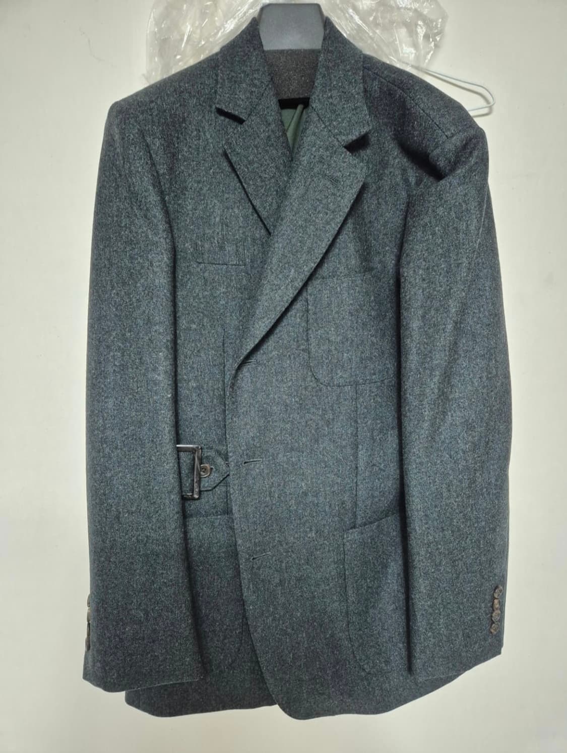 아나토미카 트위드 자켓 다크그린 상품이미지1