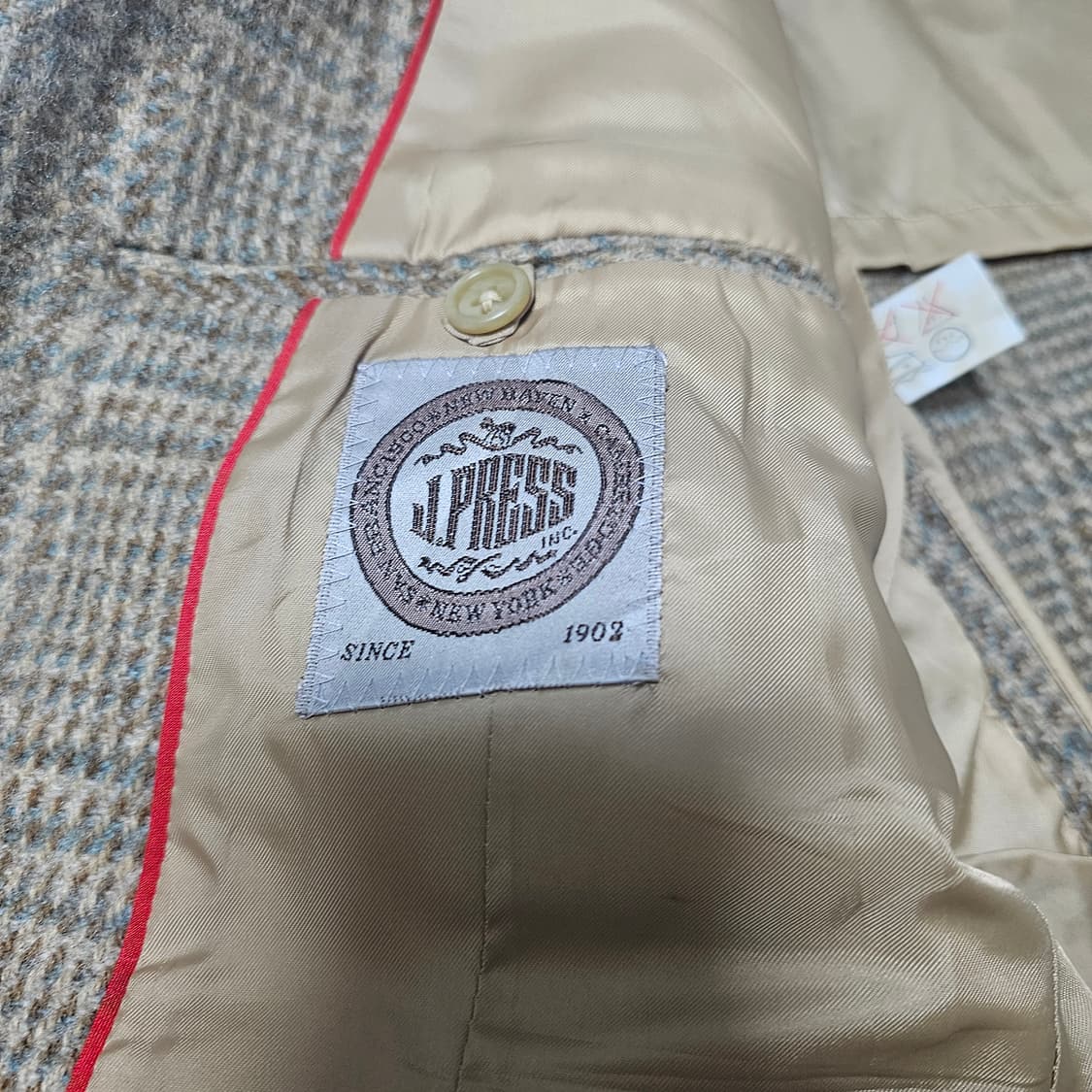 제이프레스 윌리엄브라운 트위드 자켓 상품이미지5