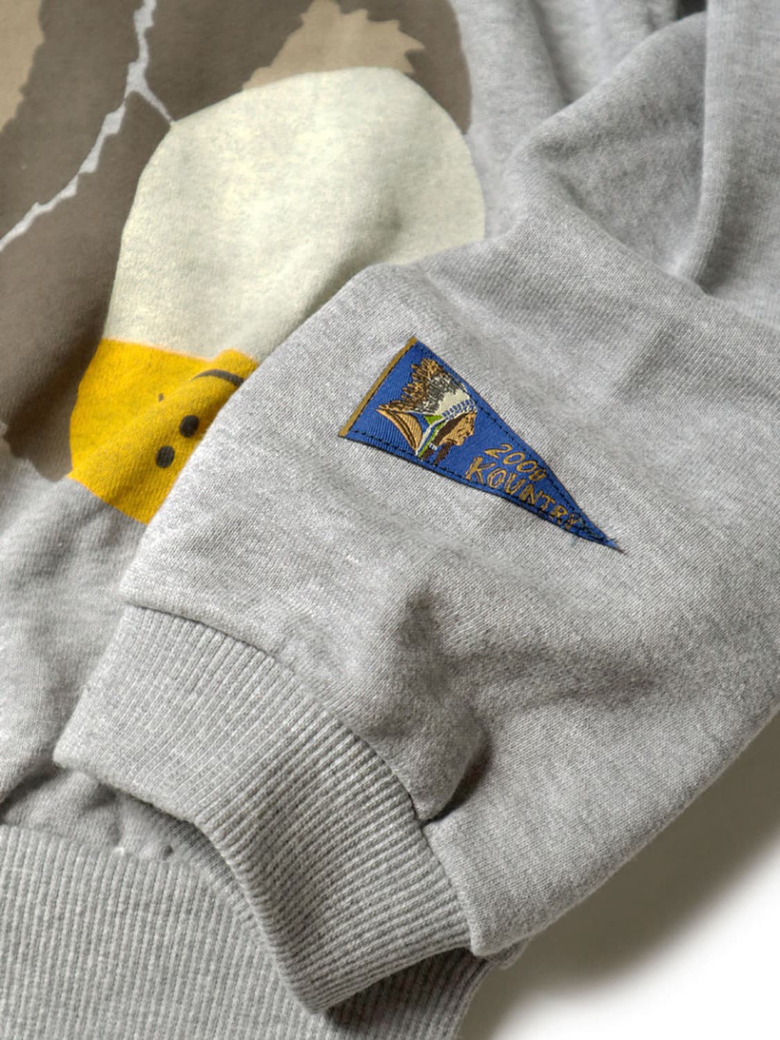 KAPITAL 캐피탈 TOP 안모 크루 스웨터 상품이미지6