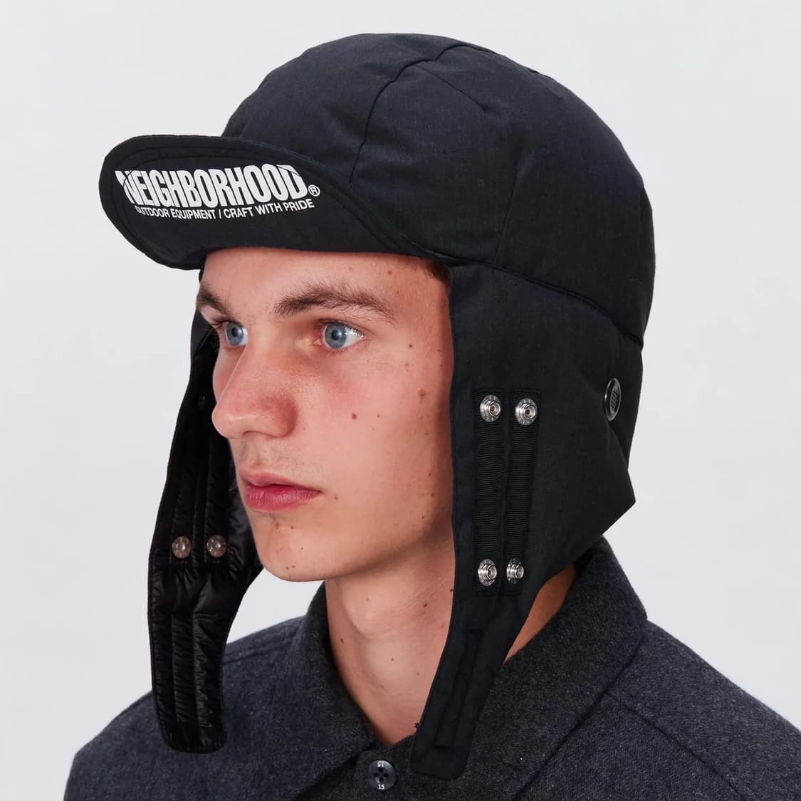 네이버후드 난가 타키비 다운 패딩 캡 모자 상품이미지7