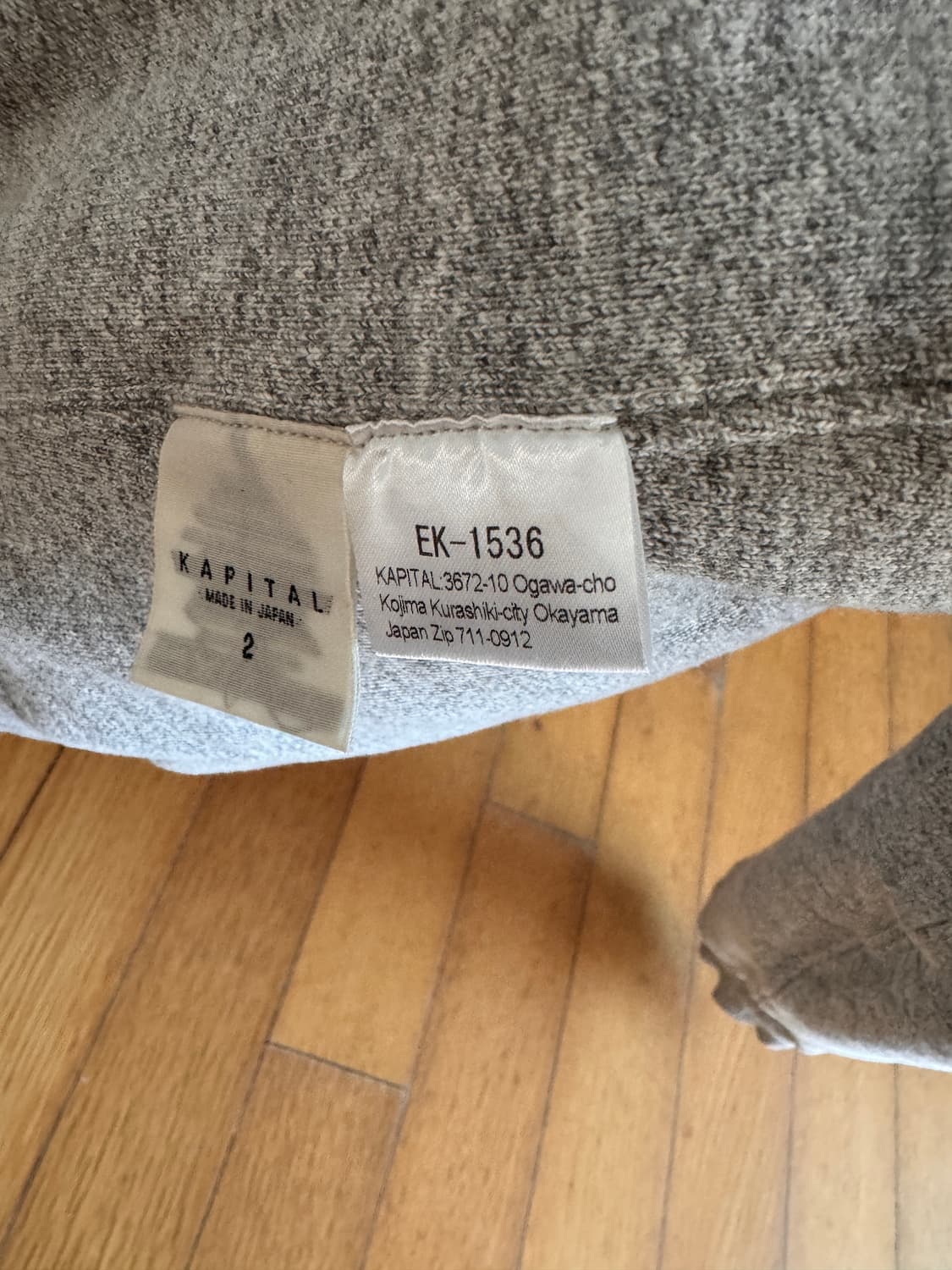 캐피탈 리버시블 스마일 후드 2사이즈 상품이미지8