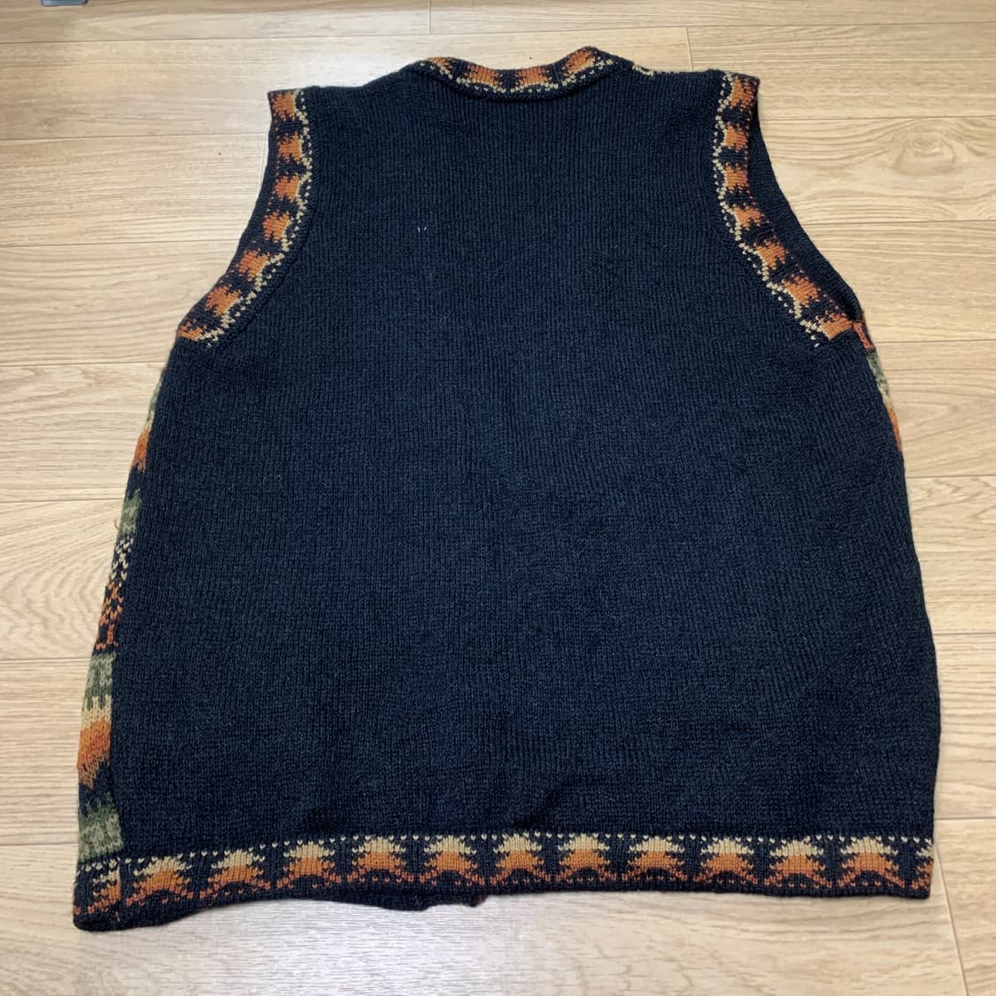 M권장)애니멀패턴 니트 베스트 상품이미지2