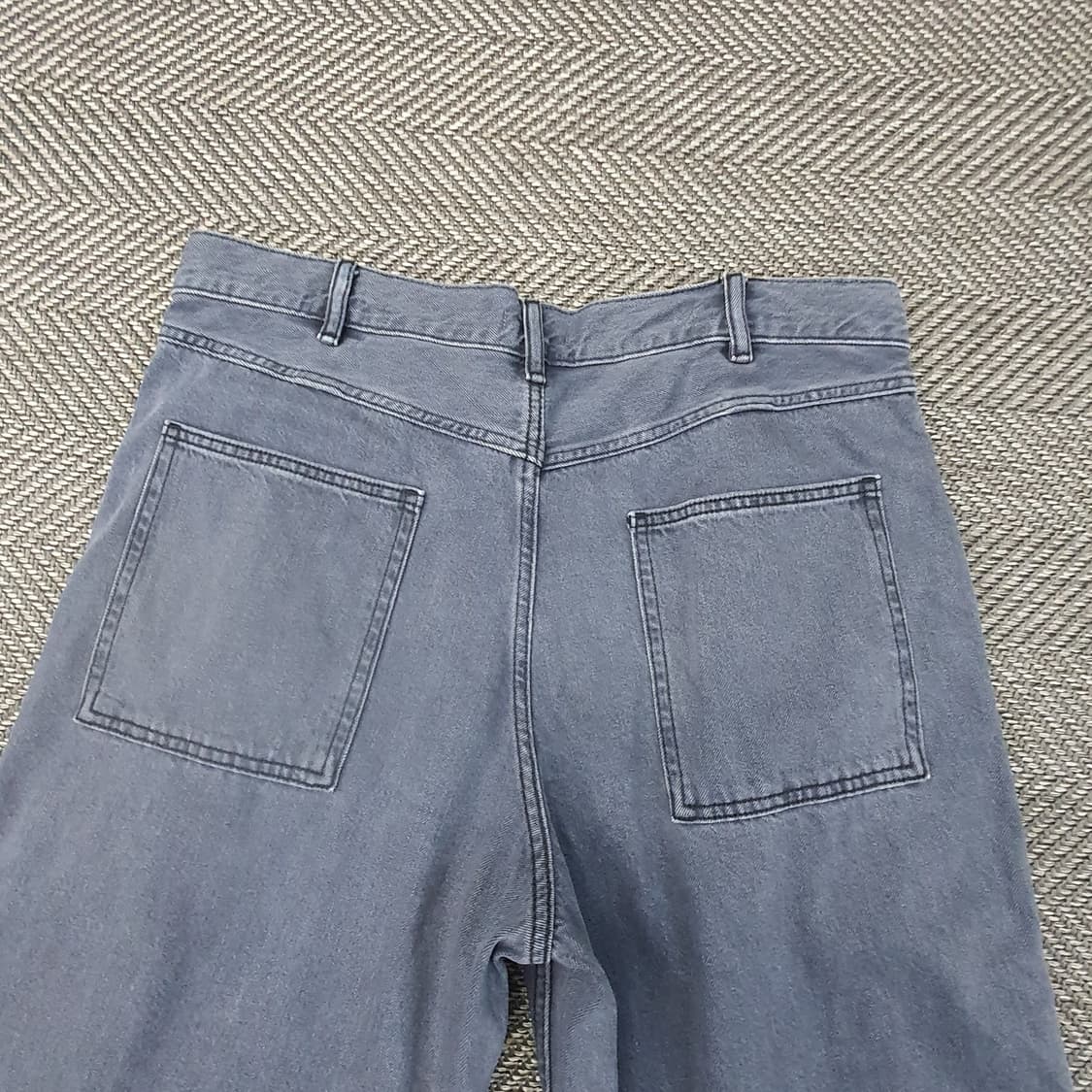 유니클로 와이드 데님 청바지 남자34 상품이미지6