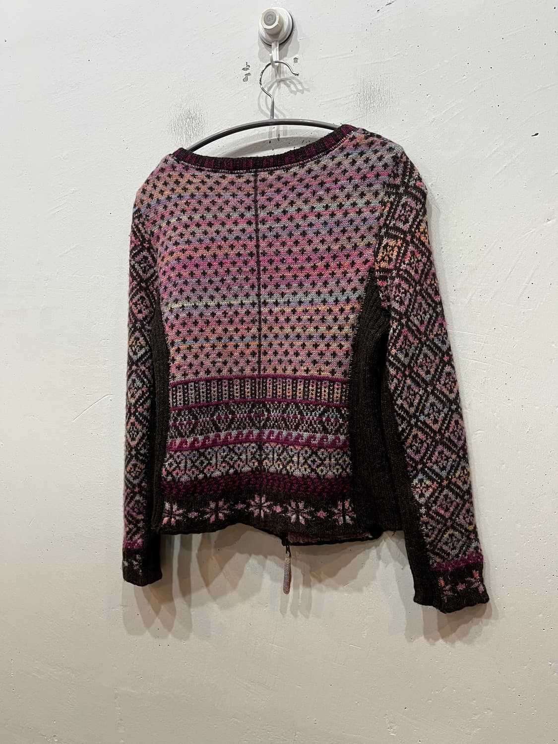 royal ascot 노르딕 니트집업 우먼즈 Made in JAPAN  상품이미지3