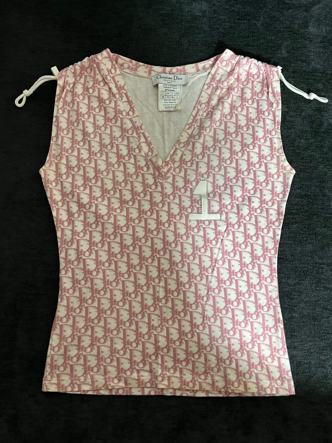 디올 오블리크 핑크 슬리브리스 상품이미지2