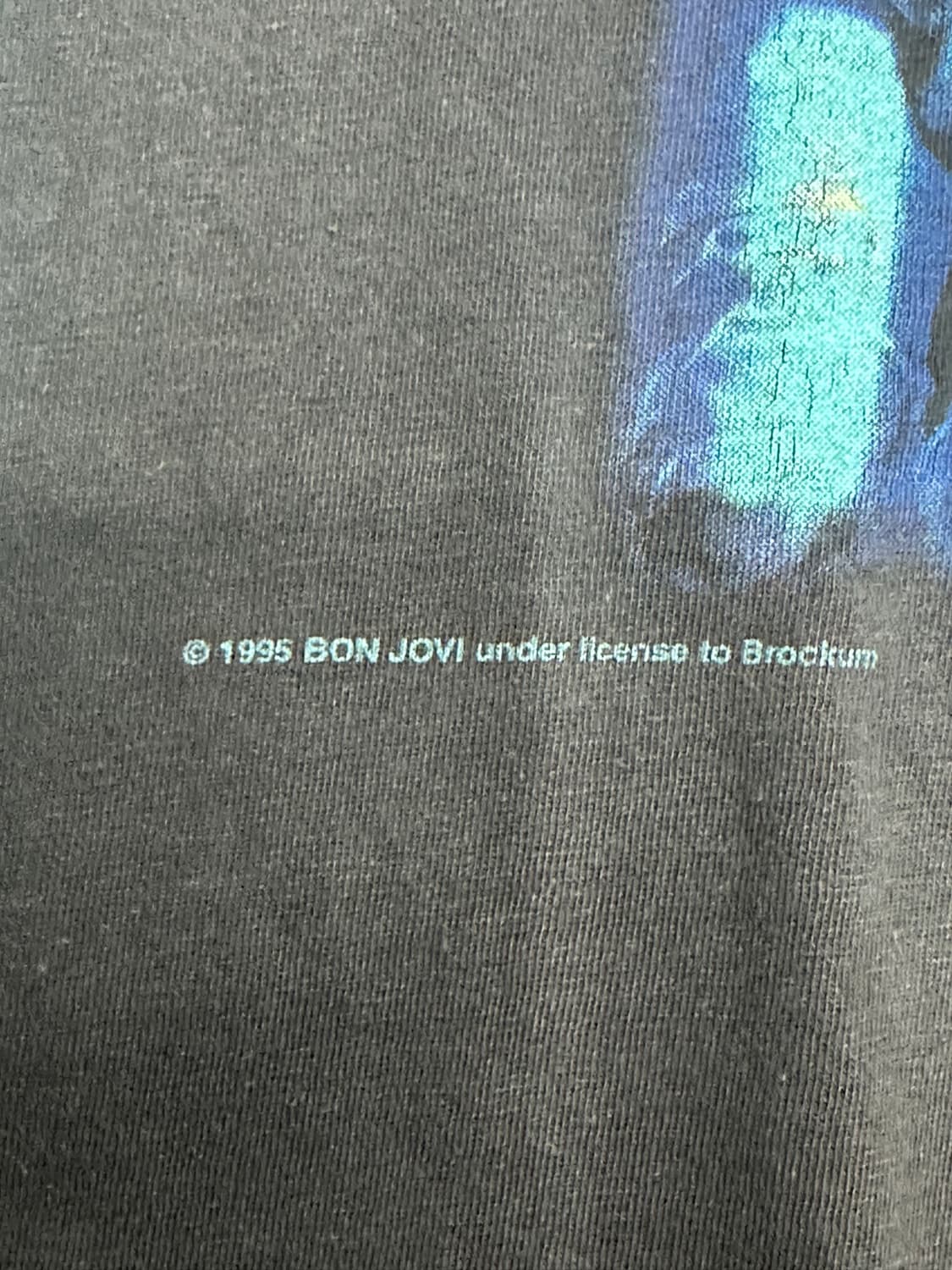 1995' Bon Jovi 월드 투어 티셔츠 XL 상품이미지5