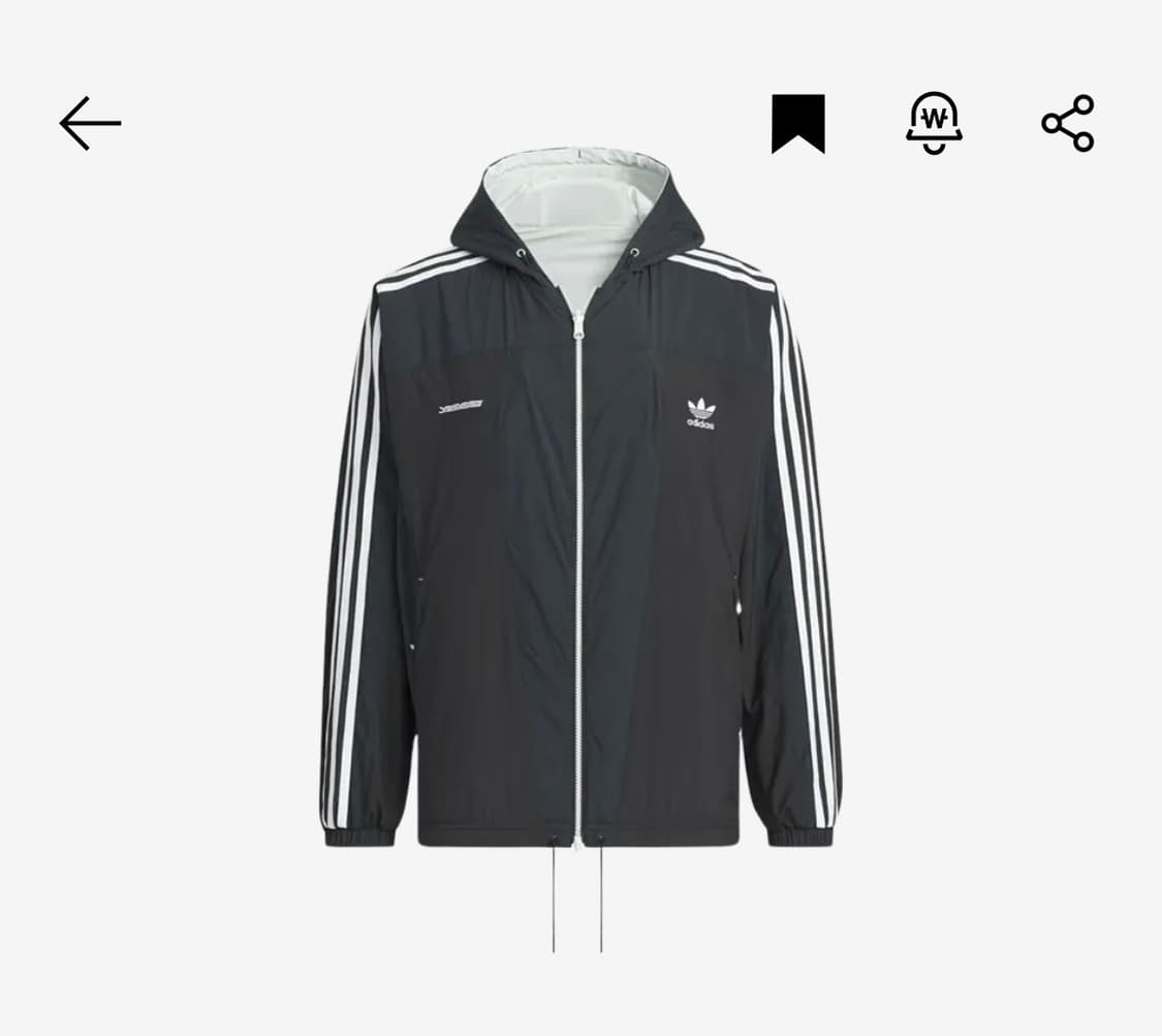 아디다스 예스아이씨 바람막이 상품이미지1