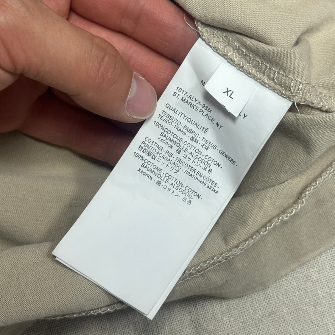 1017 ALYX 9SM cowboys 반팔 XL 상품이미지7