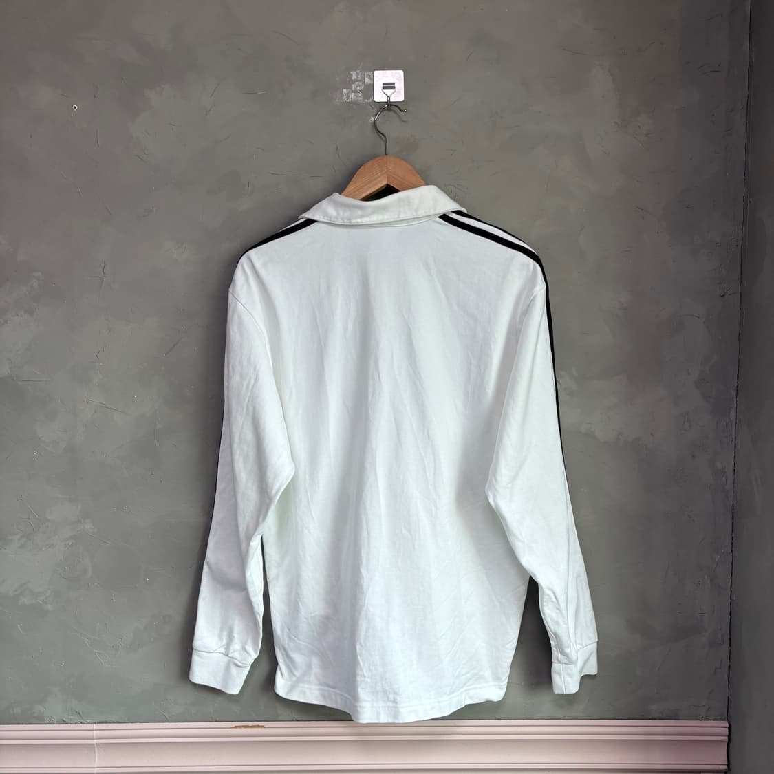 아디다스 파이어버드 럭비티 롱슬리브 화이트 상품이미지4