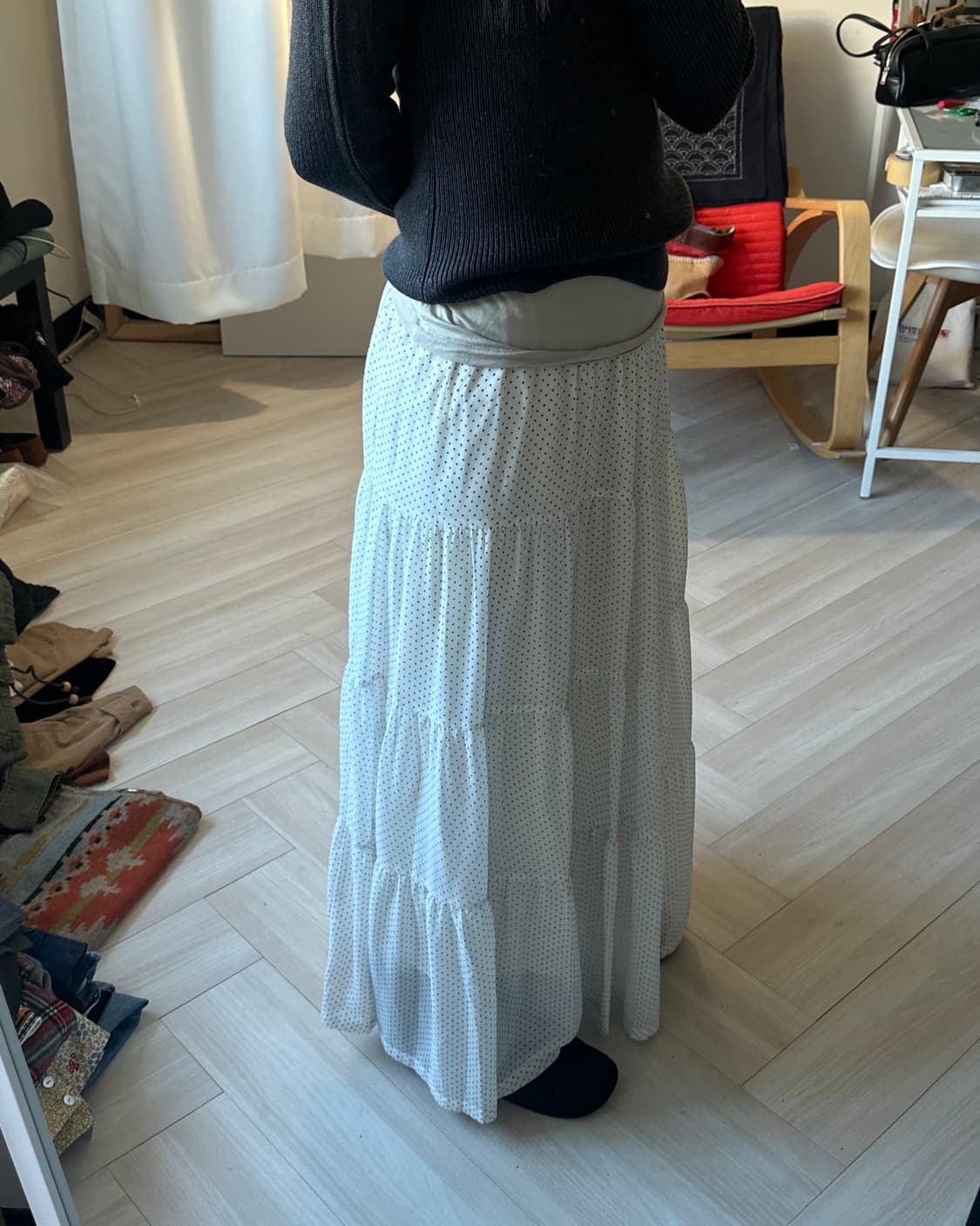 [CIAOPANIC] dot pattern skirt 상품이미지1