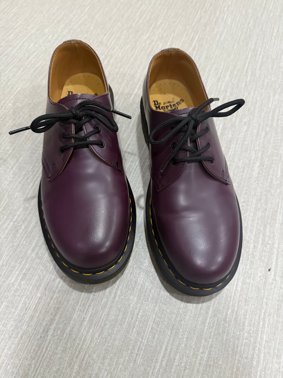 닥터마틴 1461 퍼플 260 새상품급 상품이미지1
