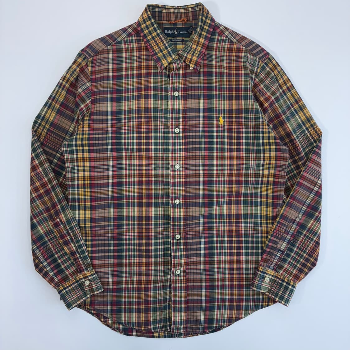 Polo 폴로 랄프로렌 코튼 마드라스 체크 셔츠 상품이미지1