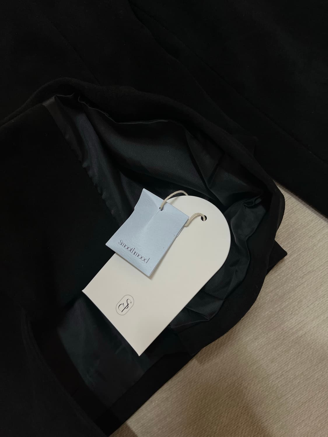 [새상품] 스무드무드 바레니아 스웨이드 자켓_블랙 상품이미지8