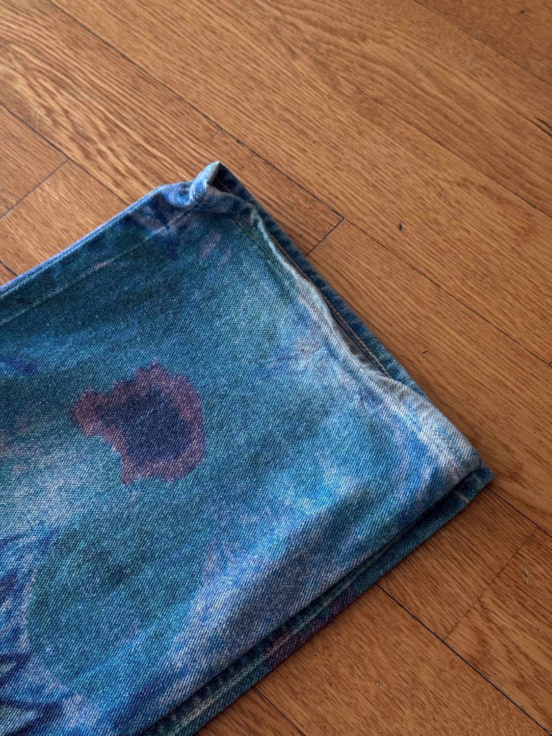 아워레가시 써드컷 디지털 초크 플라워 데님 28사이즈  상품이미지2