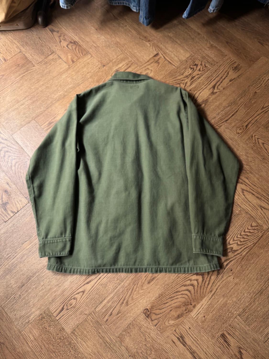 [M]70's 오리지널 U.S ARMY OG-107 밀리터리 셔츠 상품이미지7