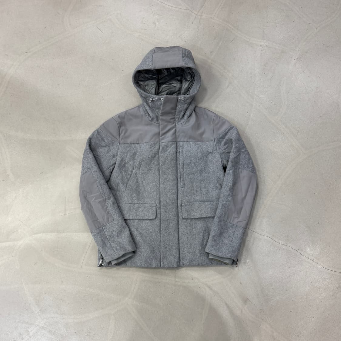 GLOBAL WORK 울 후드 자켓 L 상품이미지1