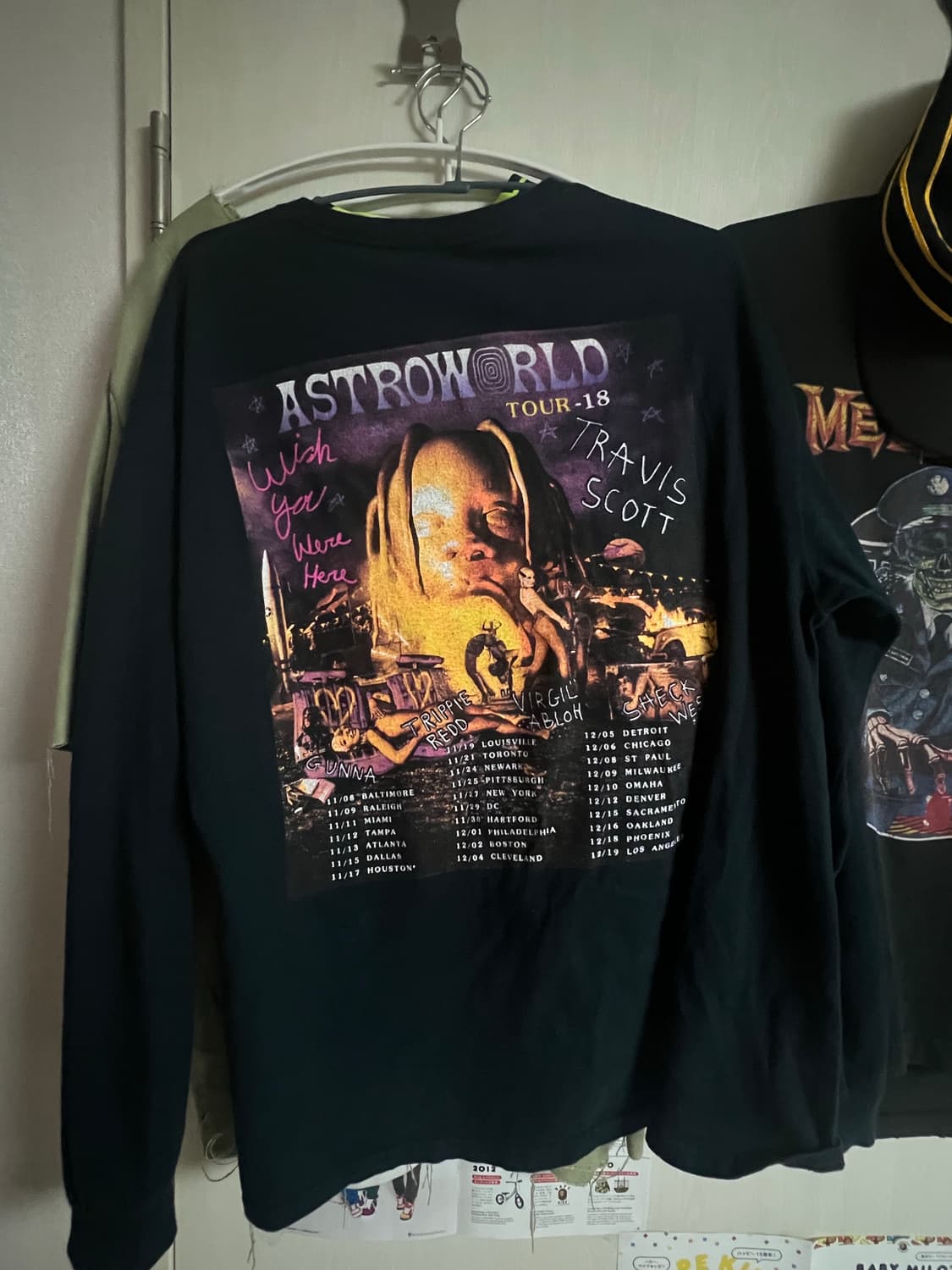트레비스 스캇 콘서트 롱슬리브 상품이미지2