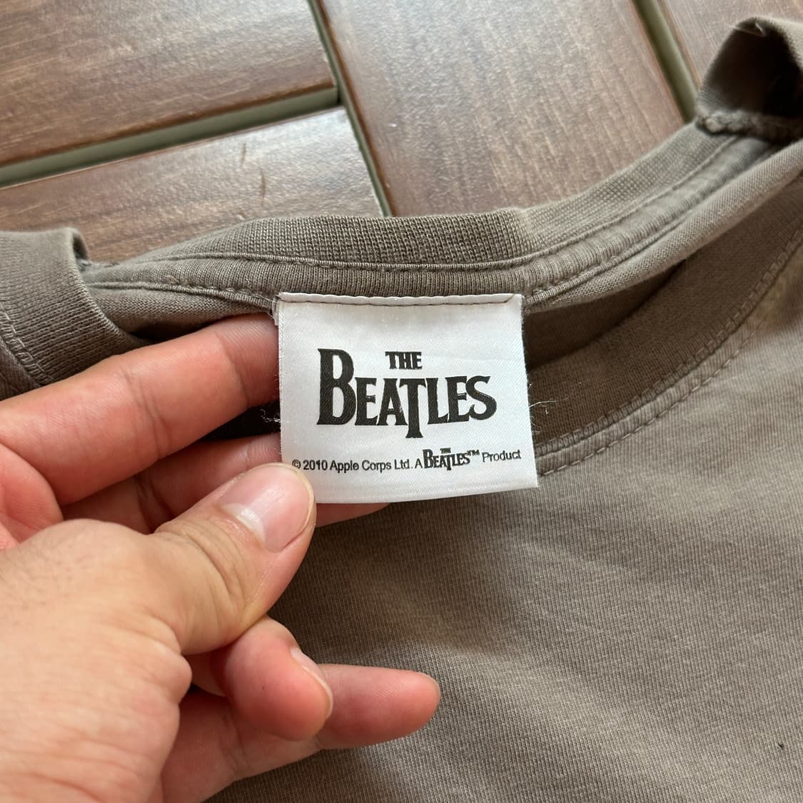 Beatles abbey road vintage 1/2 tee 상품이미지4