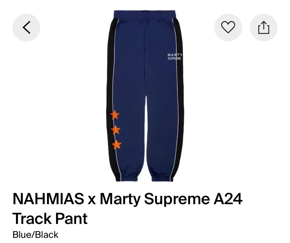 M 마티슈프림 나미아스 트랙팬츠 네이비 상품이미지1