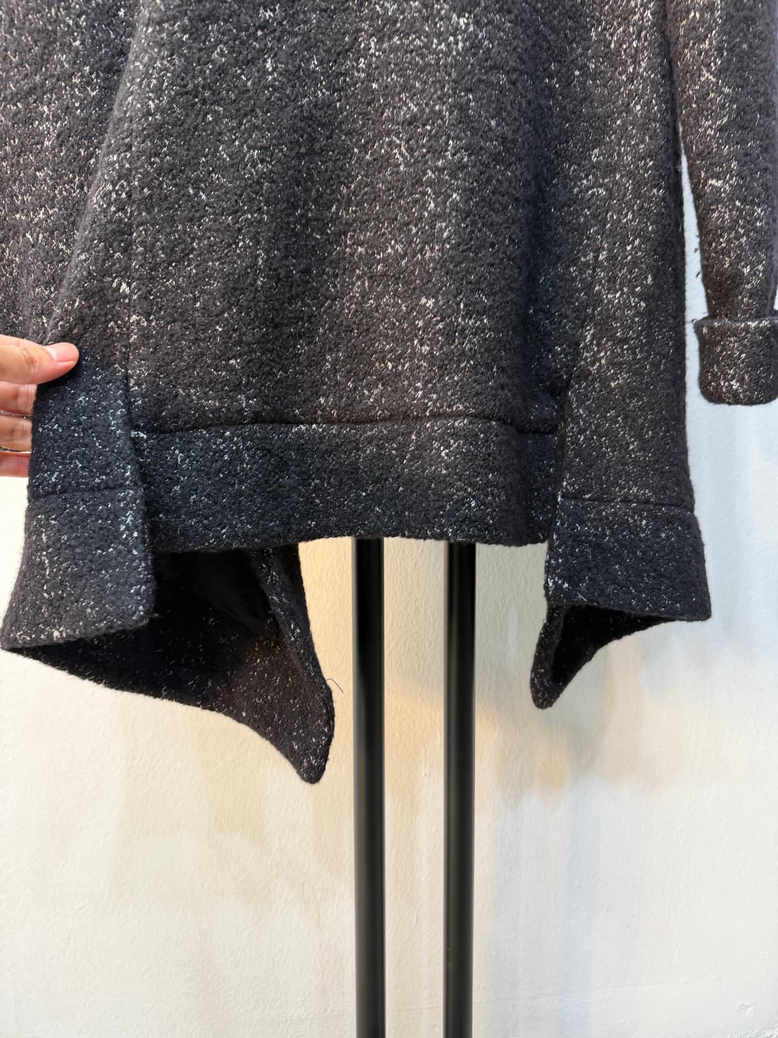 정품) theory 띠어리 블랙 가디건 M 상품이미지7