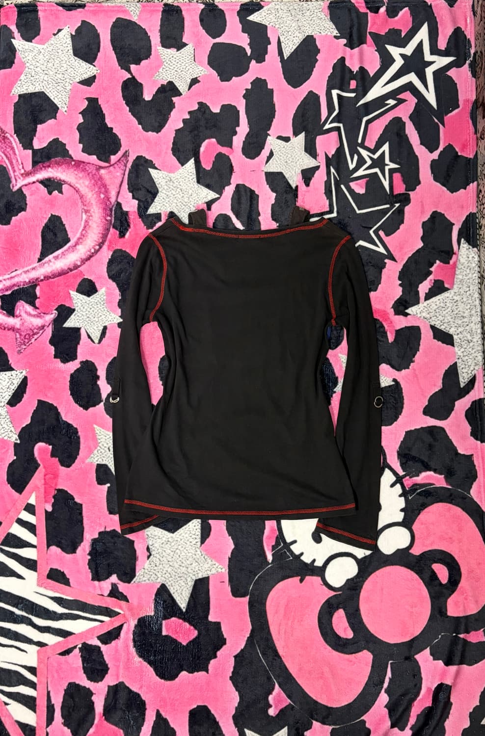 Y2K CHIPCLIP PUNK off-shoulder 상품이미지2