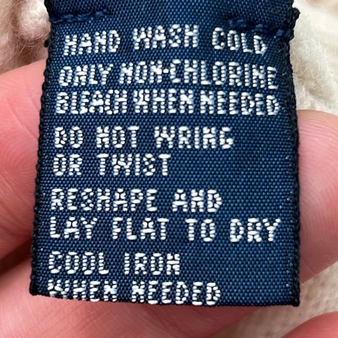 폴로랄프로렌 램스울 100% 스웨터 베스트 XL 상품이미지5