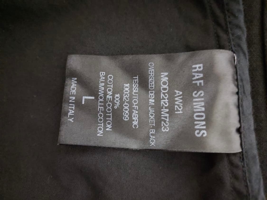 (L)라프시몬스 데님코트자켓 상품이미지2