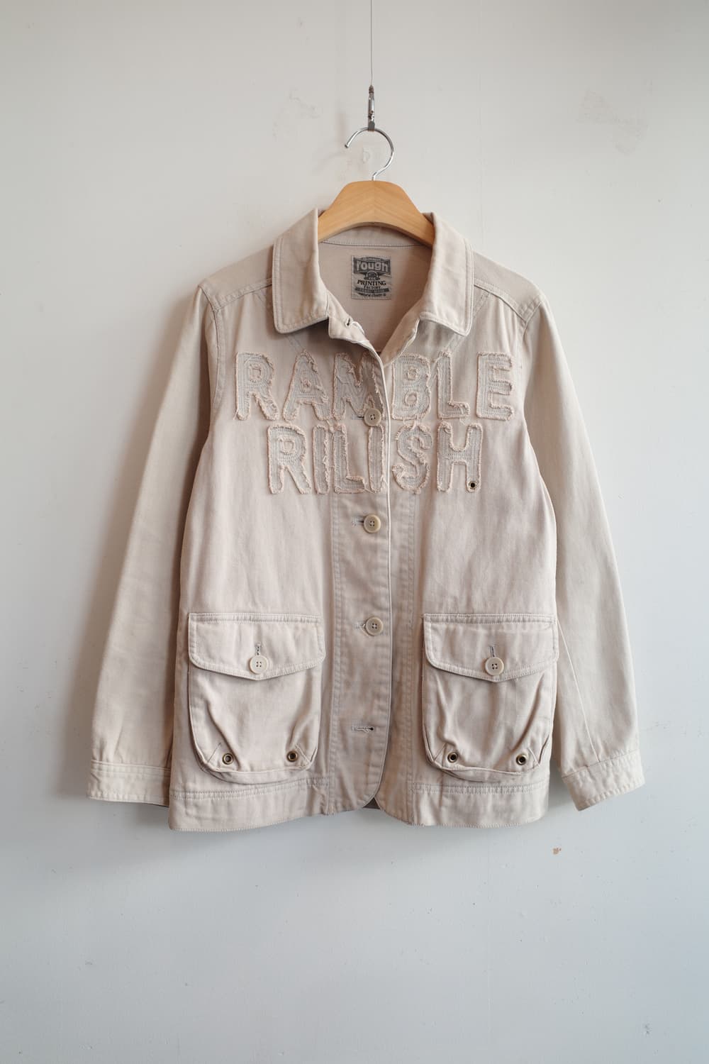 rough 패치워크 코튼 자켓     상품이미지1
