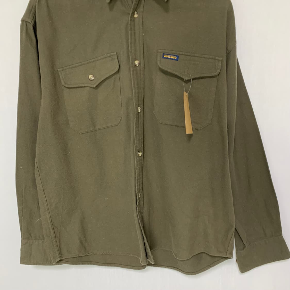 울리치 남성 겨울 셔츠 카키 y2k 빈티지 남방 L 상품이미지3