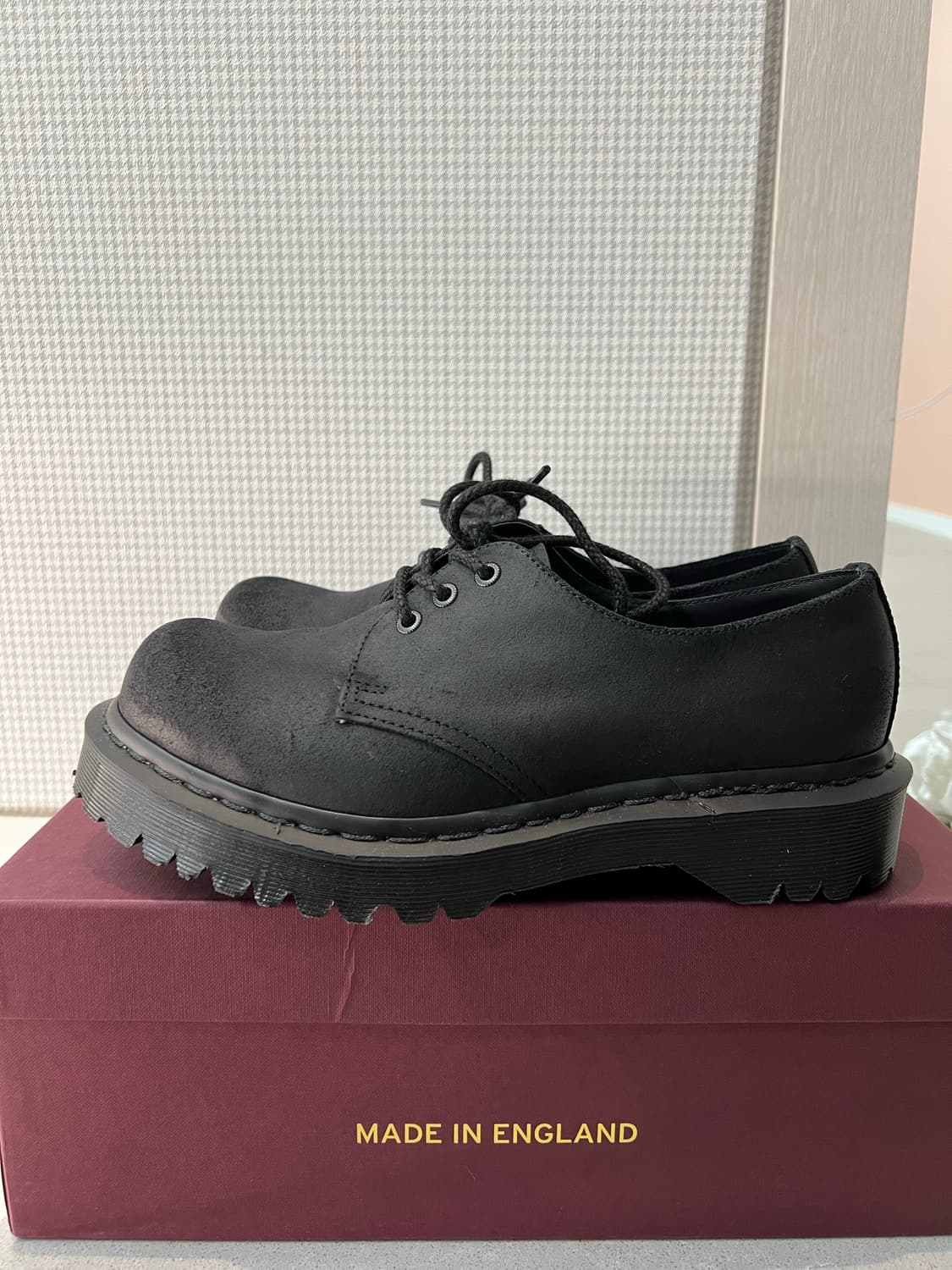 닥터마틴1461 왁스 커맨더 더비슈즈 uk7 상품이미지2