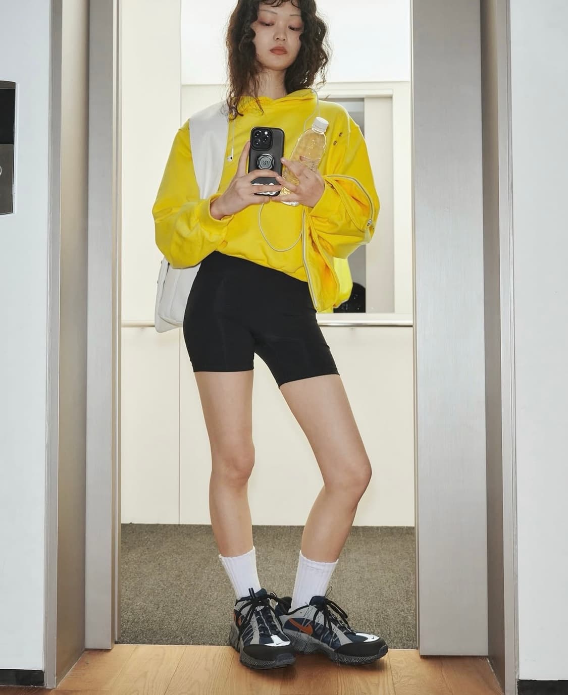 플리즈프로젝트 투웨이지퍼 옐로우 후드티 상품이미지2