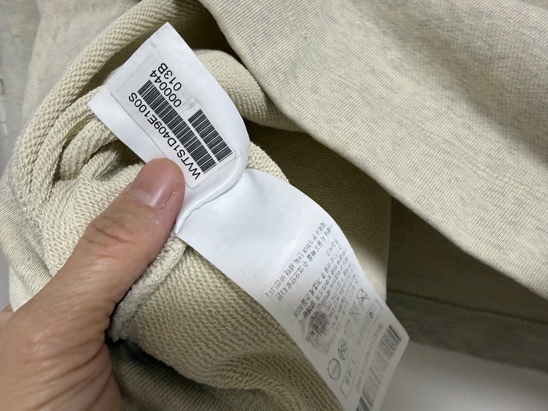 아떼 바네사브루노 크롭 맨투맨 s 상품이미지7