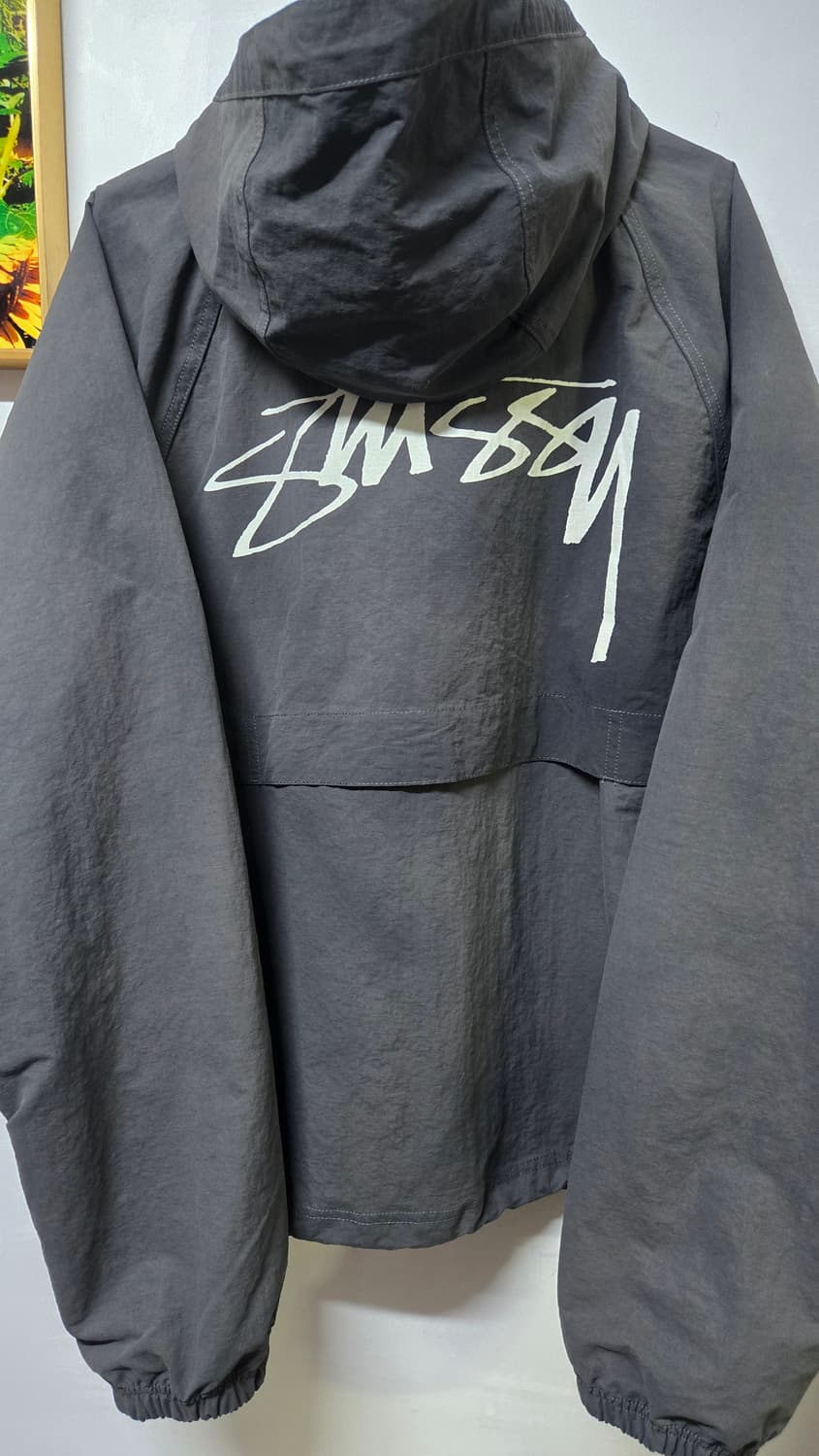 스투시 웨이브 다이 비치 쉘 자켓 블랙(115745) L 상품이미지7