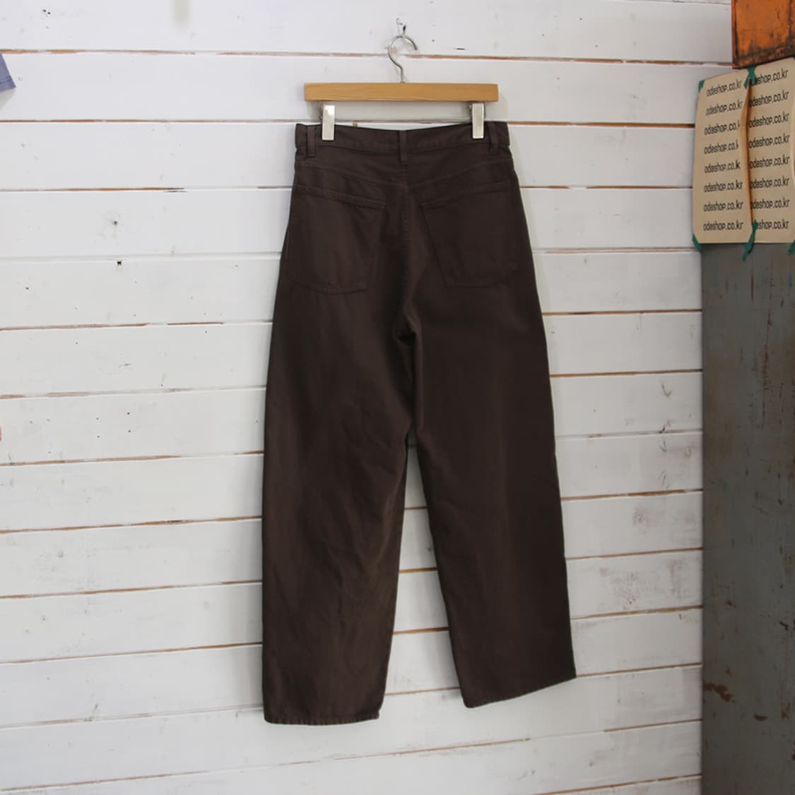 유니클로 U 와이드 코튼 진 (여성용 28.5) 상품이미지2