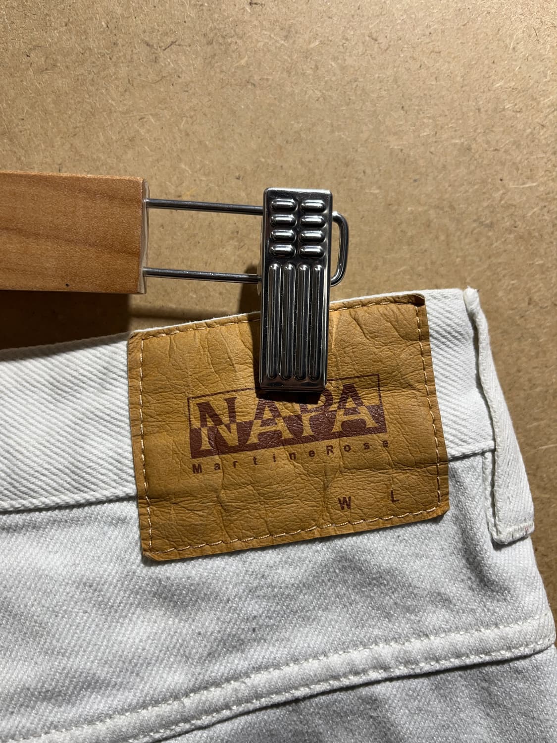 마틴로즈 x 나파피리 화이트 진 상품이미지7