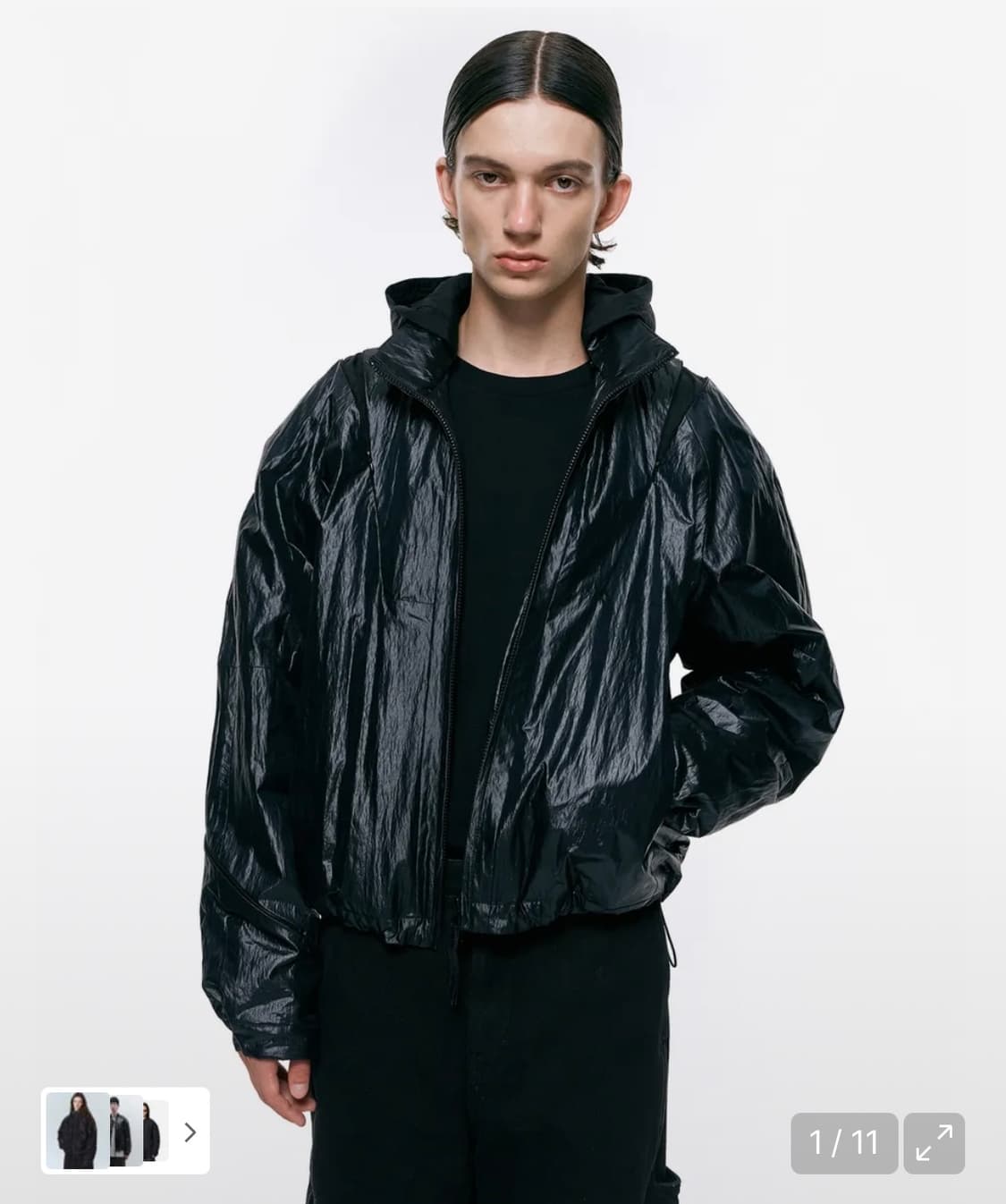 인사일런스 글리터 볼륨 블루종(S) 상품이미지1