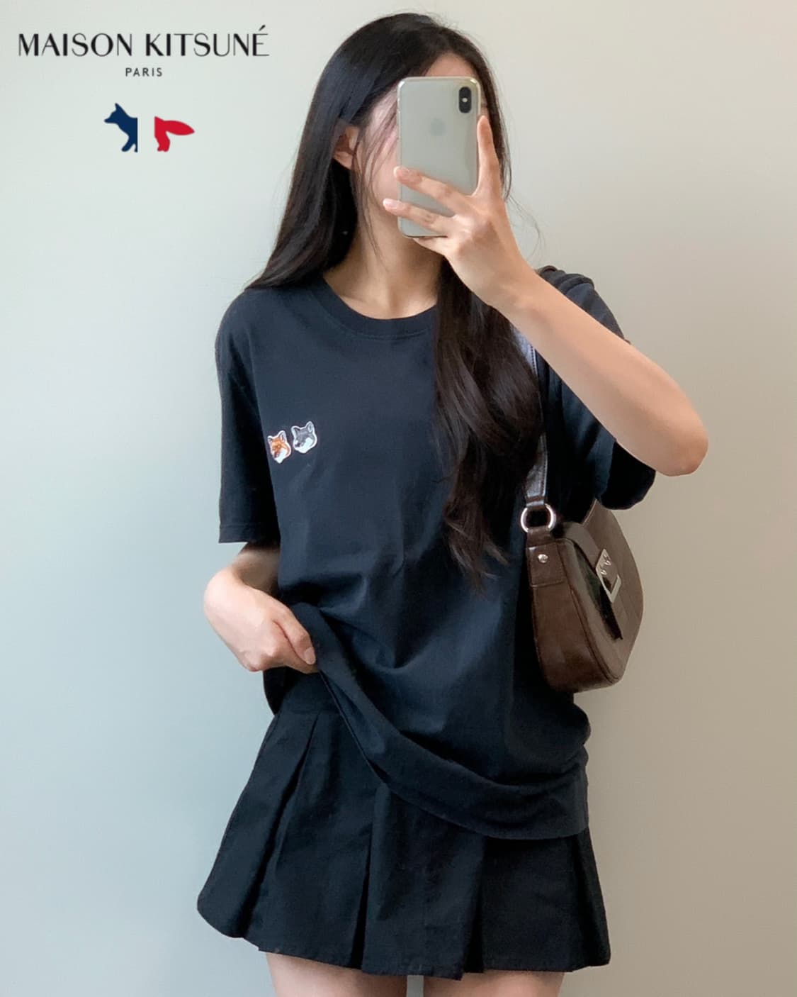 메종키츠네 더블폭스 반팔티 상품이미지2