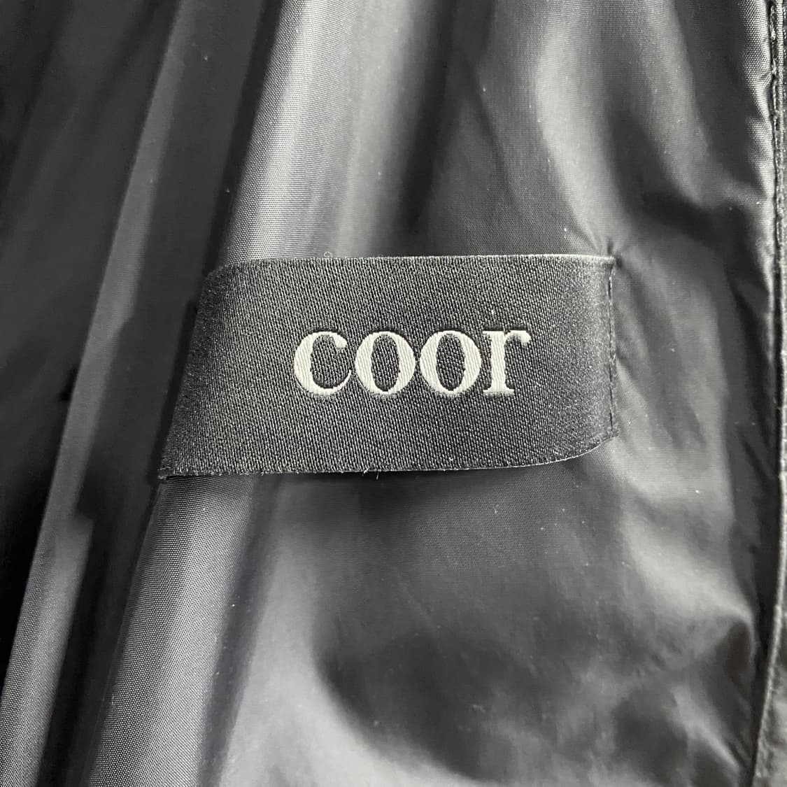 쿠어 블랙 투웨이 스트링 숏패딩 B4068 상품이미지4