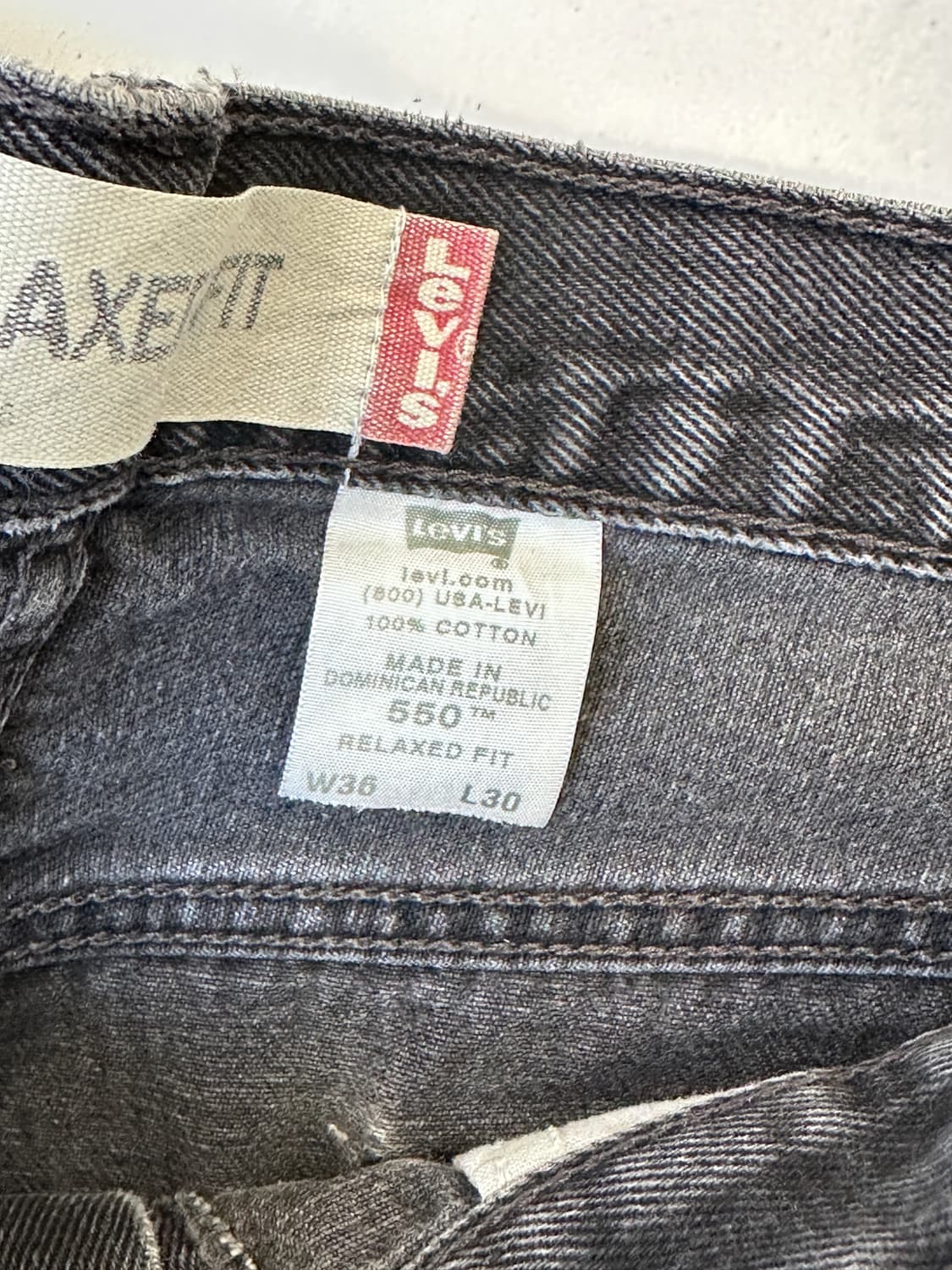 리바이스 550 데님 팬츠 상품이미지8