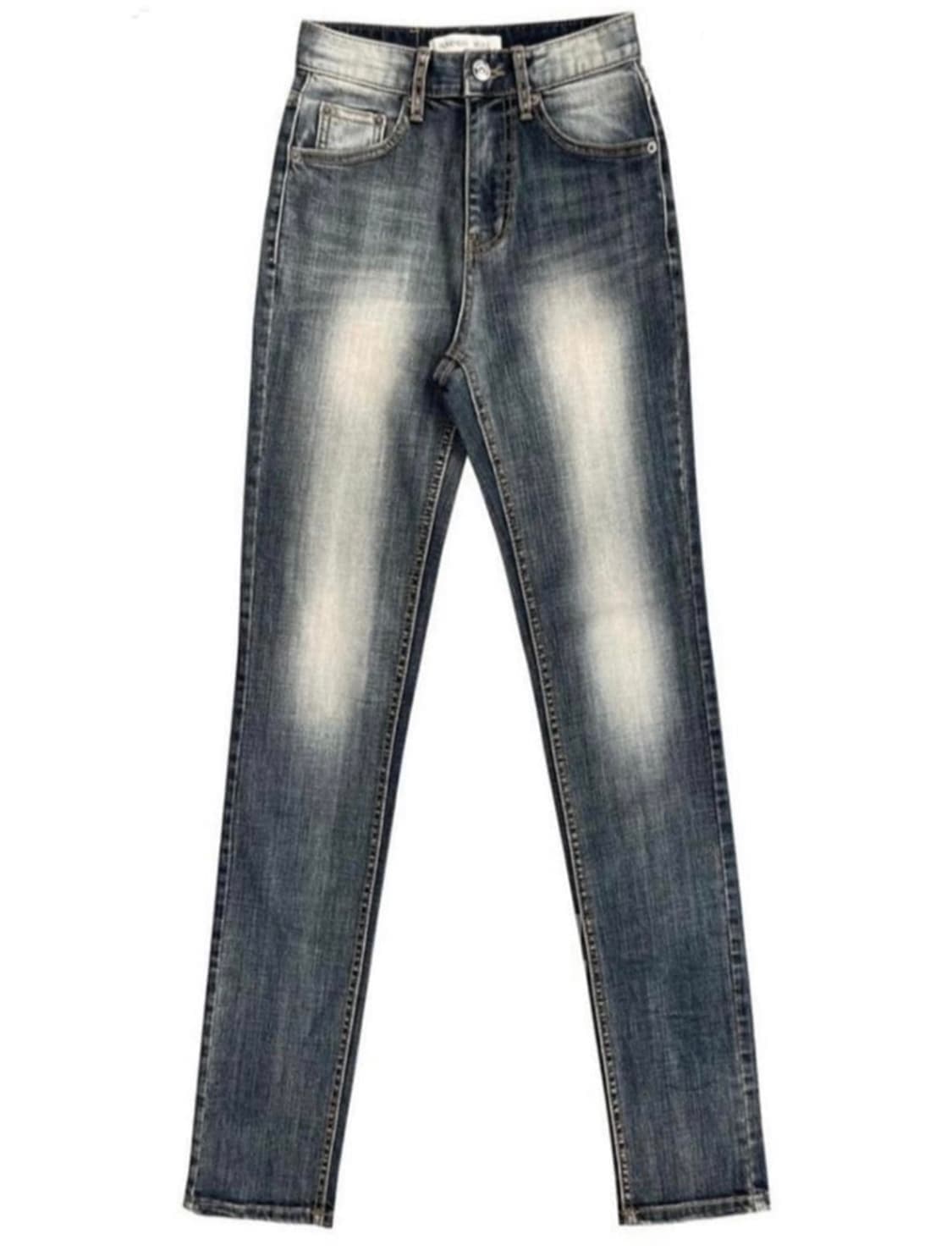 보헤미안서울 하이웨스트 스트레이트 진 구버전 S 상품이미지1