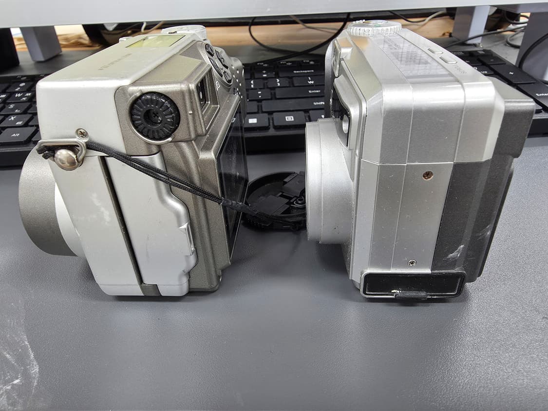 올림푸스 C3020, 삼성캐녹스 220 빈티지 카메라 일괄 상품이미지4