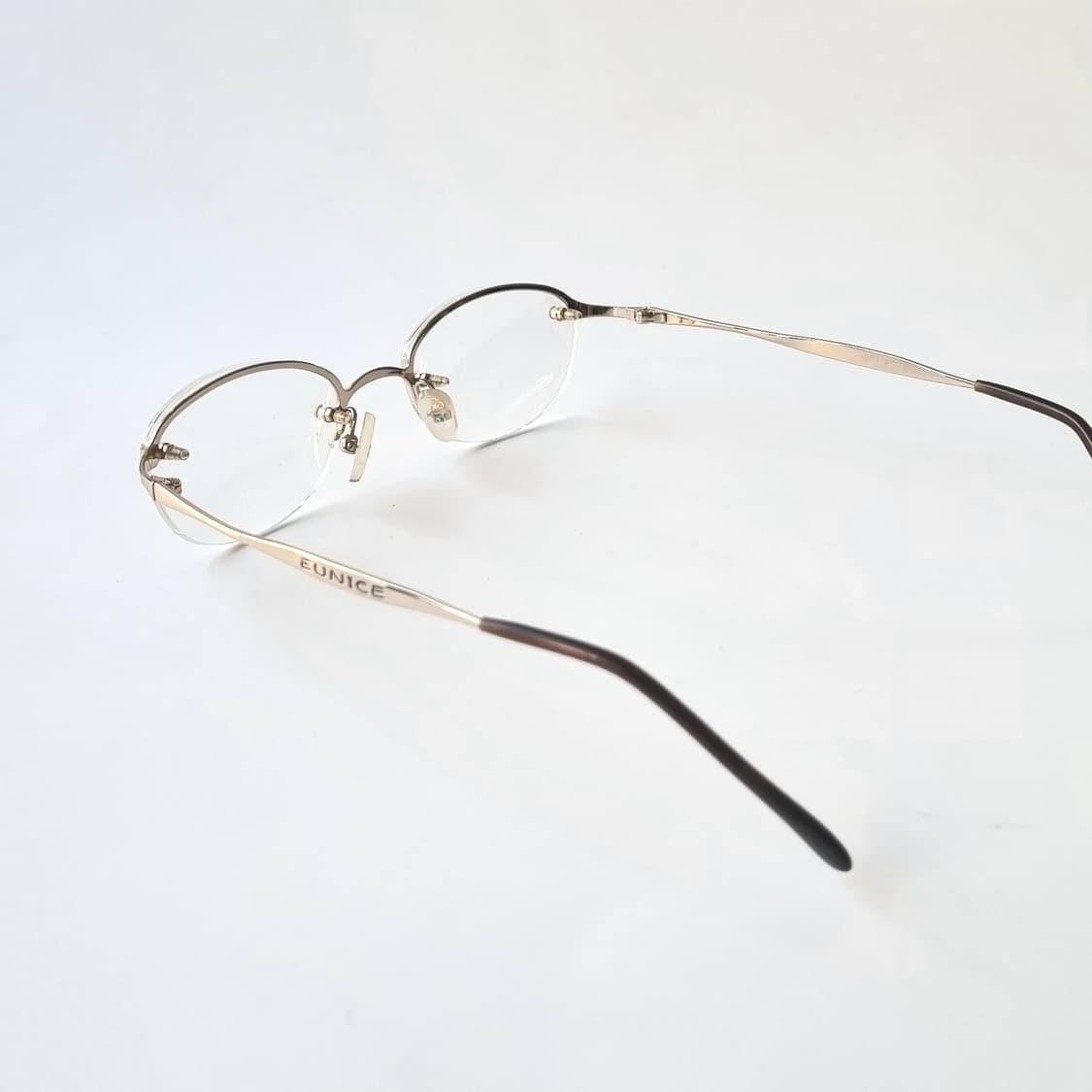 데드스탁 라인 포인트 무테 골드 안경테 466 상품이미지6